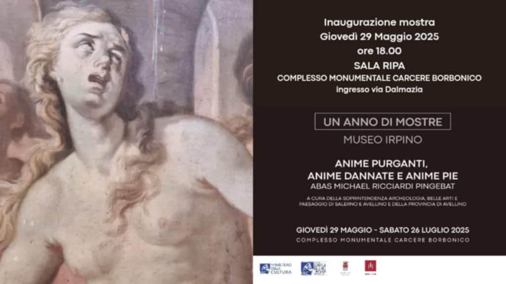 Mostra “Anime purganti, anime dannate e anime pie. Abas Michael Ricciardi Pingebat” al Carcere Borbonico di Avellino